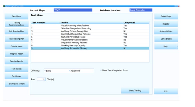 تقویت بهبود حافظه کاری بصری و شنوایی دانش آموزان
